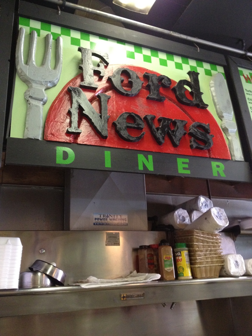 Ford News Diner- A Darn Good Breakfast